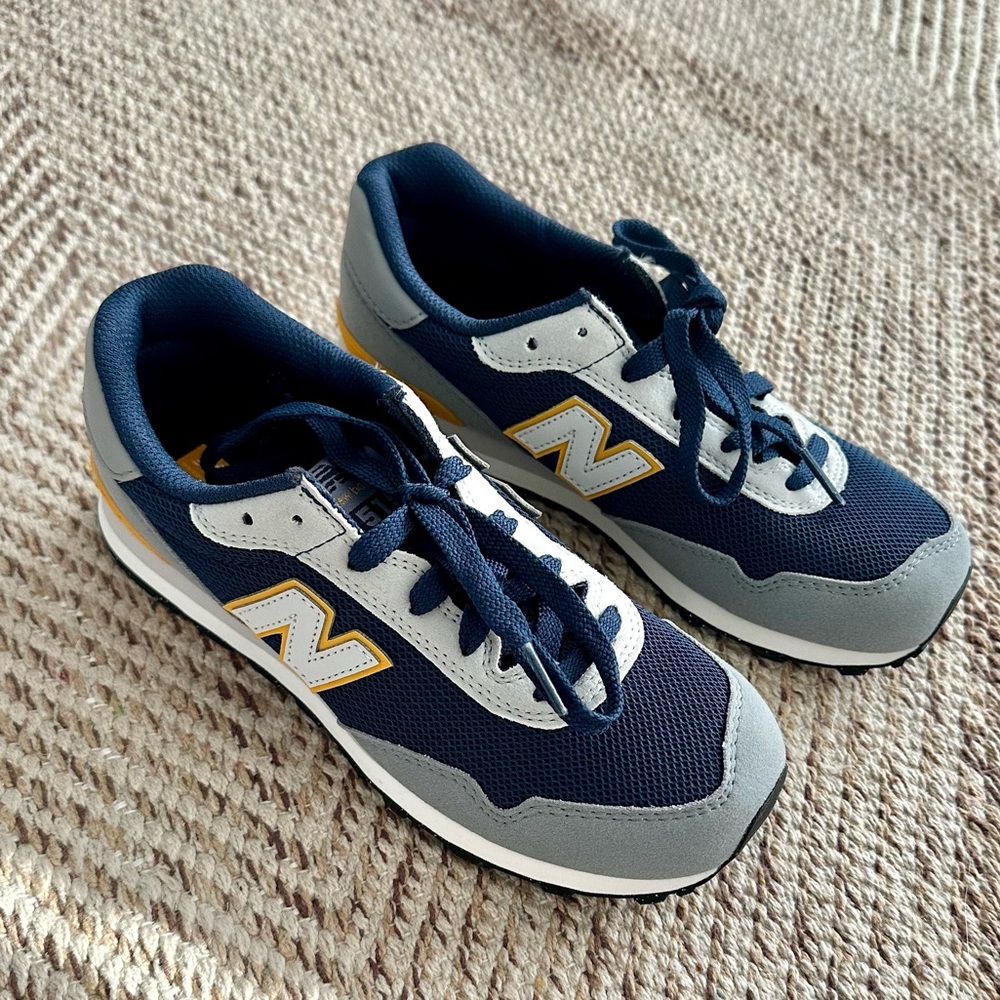 Kids Size 3 New Balance Sneaker, New